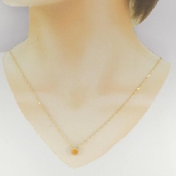 Dây chuyền đá mặt trăng 18KYG/K18YG - Hàng hiệu Authentic 858968