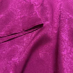 Áo dài màu tím cánh sen tặng quần lưng thun đi kèm 740206