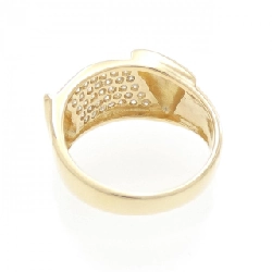 Nhẫn kim cương Pave K18YG 0.25CT 673102