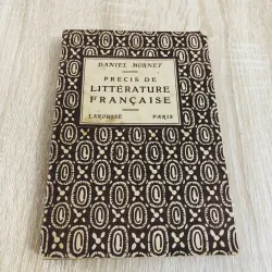 PRÉCIS DE LITTÉRATURE FRANÇAISE – Daniel Mornet