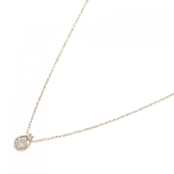 K18PG Dây chuyền kim cương 0.120CT - Hàng hiệu Chính hãng 858492