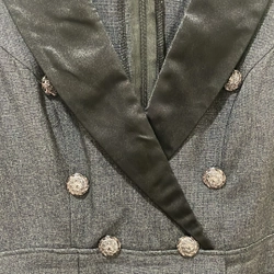đầm sát nách màu xám size S 80% 528044