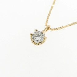 K18YG Solitaire Dây chuyền kim cương 0.08CT - Hàng hiệu Chính hãng 862121