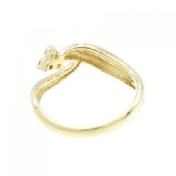 Nhẫn kim cương K18YG 0.10CT 672054