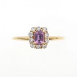 Nhẫn Sapphire K18YG 0.40CT 668857