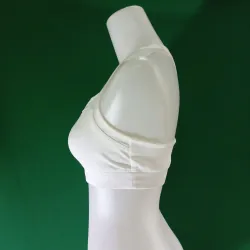 Áo tập thể dục, tập Gym, Aerobic màu trắng size M 932370