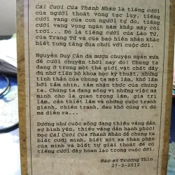 [Cười Tiếu lâm] Cái cười của Thánh nhân - NXB Trẻ  1012781