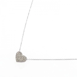 K18WG Dây chuyền hình trái tim kim cương 0.28CT - Hàng hiệu Chính hãng 864719