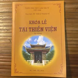 Khóa Lễ Tại Thiền Viện - Ấn tống - Soạn dịch: HT Thích Thanh Từ