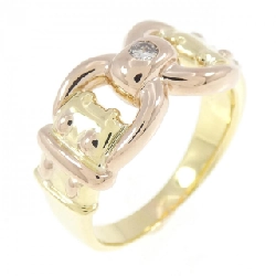 Nhẫn kim cương K18YG/K18PG 0.05CT