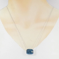 K18WG Blue Topaz Necklace - Hàng hiệu Authentic 847165