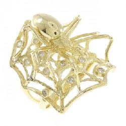 Nhẫn kim cương K18YG Spider 0.24CT