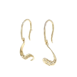 K18YG Bông tai kim cương 0.04CT - Hàng hiệu Chính hãng 871092