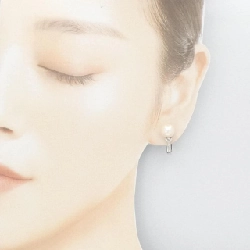 K14WG Bông tai ngọc trai Akoya 8mm - Hàng hiệu Chính hãng 873341