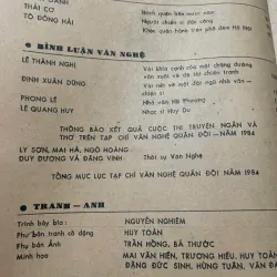 TẠP CHÍ VĂN NGHỆ QUÂN ĐỘI 1986 556826