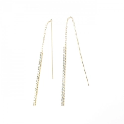 K18YG Bông tai kim cương 0.36CT - Hàng hiệu Chính hãng 871874