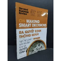 [Sách Cũ SCGR] Ra quyết định thông minh - Harvard Business Review mới 90% bẩn nhẹ 2019 HCM2809 KỸ NĂNG