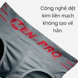 quần sịp nam vải cotton thun dệt kim dày mịn mát co dãn tốt 362405