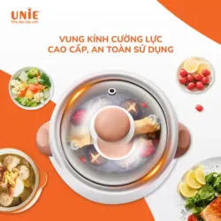 🔥Nồi nấu chậm đa năng  UNIE USC10W, nấu ngon mà không tốn công 572246