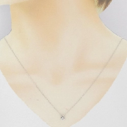 K18WG Dây chuyền kim cương 0.1CT - Hàng hiệu Authentic 860539