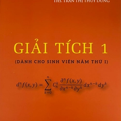 Giải tích 1 (Dành cho sinh viên năm thứ 1)