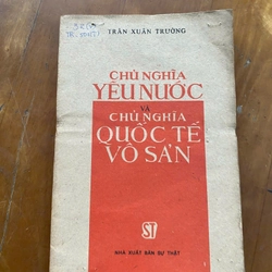 Chủ nghĩa yêu nước và chủ nghĩa quốc tế vô sản