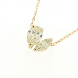 Dây chuyền kim cương K18YG 0.30CT - Hàng hiệu Chính hãng 867351