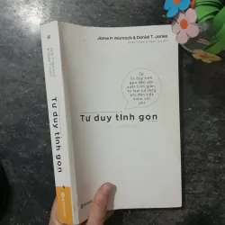 Sách Tư duy tinh gọn - Lean Thinking của James P. Womack & Daniel T. Jones mới 90% 961643