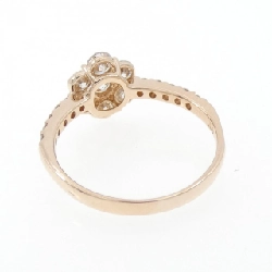 Nhẫn kim cương hoa K18PG 1.00CT 670380