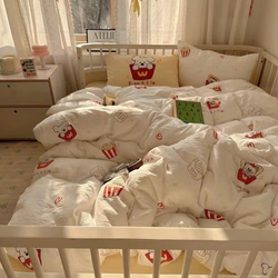 Set 4 món chăn ga gối cotton cloud 469594