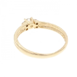 Nhẫn kim cương K18YG 0.15CT 670014