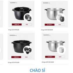 Ruột inox nồi cơm cuckoo chính hãng hàng inox nguyên khối 100% 532052