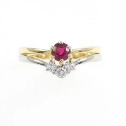 Nhẫn Ruby Mikimoto 0.22CT - Hàng hiệu Chính hãng 834754