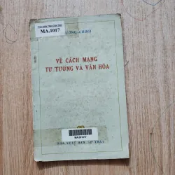 Về cách mạng tư tưởng và văn hóa | trường chinh 