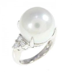 Nhẫn ngọc trai trắng PT900 12.5mm