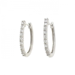 Bông tai kim cương GSTB 0.28CT - Hàng hiệu Chính hãng