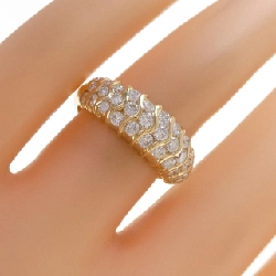 Nhẫn kim cương K18YG 0.98CT 670565