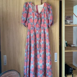 Đầm sự tiệc nữ vải voan hoa văn trẻ trung 1m2 1019236