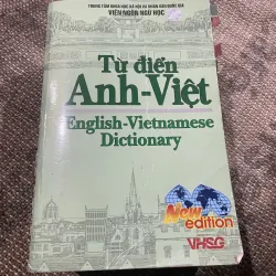 Từ điển Anh Việt ; 2110 trang bìa mềm ; khổ lớn  1030110