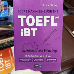SCORE MAXIMIZING FOR THE TOEFL iBT – SPEAKING AND WRITING - K3 1011306