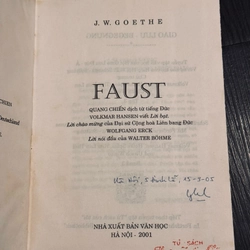 Faust (Bìa cứng, bản Đông Tây ít gặp) 475060