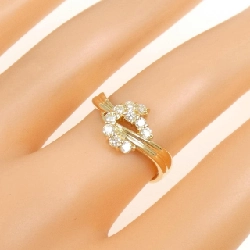 Nhẫn kim cương K18YG 0.30CT - Hàng hiệu Chính hãng 854844