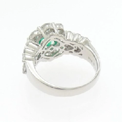 Nhẫn Emerald PT900 0.969CT Xuất xứ Colombia - Hàng hiệu Chính hãng 853900