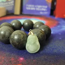 Mặt ngọc phỉ thúy Ngài Thần Tài phương Đông 711590