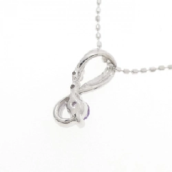 K18WG Mặt dây chuyền Amethyst - Hàng hiệu Authentic 859441