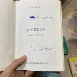 tiểu thuyết Tây Du Ký do tác giả Ngô Thừa Ân sáng tác 1011527