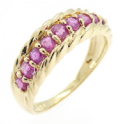 Nhẫn Ruby K18YG 0.60CT