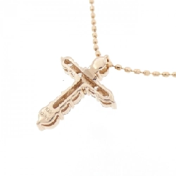 K18PG Dây chuyền kim cương hình chữ thập 0.30CT - Hàng hiệu Chính hãng 862555