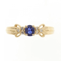 Nhẫn Sapphire K18YG - Hàng hiệu Chính hãng 854816