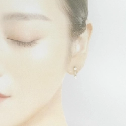 K18YG Bông tai kim cương 0.76CT - Hàng hiệu Authentic 876499